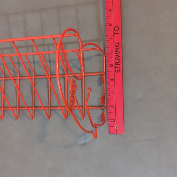 Vintage MCM Wire Elephant Children’s Red Book Magazine Vinyl Rack Storage Holder - Picture 7 of 12